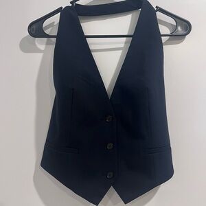 Zara Navy Vest